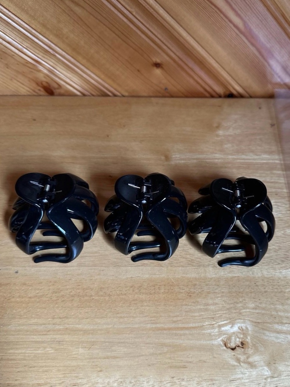 Black Octopus Style Hair Clips